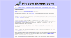 Desktop Screenshot of pigeonstreet.com
